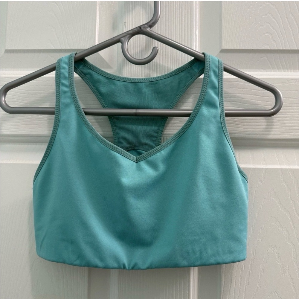 Patagonia Women's Size Medium Blue Green Teal Non-padded Sports Bra